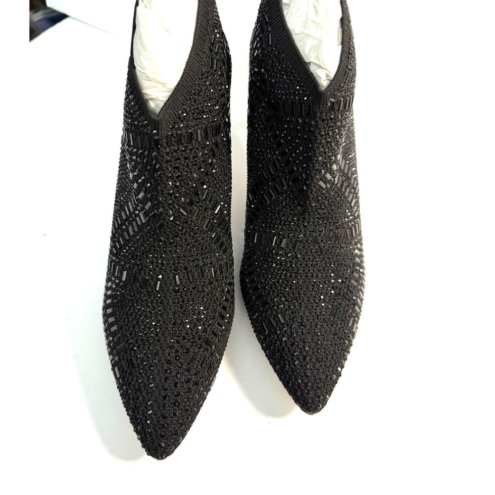 Lauren Lorraine Sarah Crystal Embellished Pointed Toe Stiletto